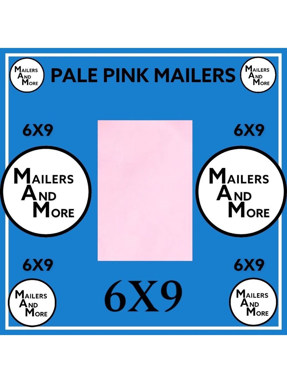 25 6X9 Poly Mailers Pale Pink Shipping Envelopes PRICE IS FIRM - Picture 5 of 6